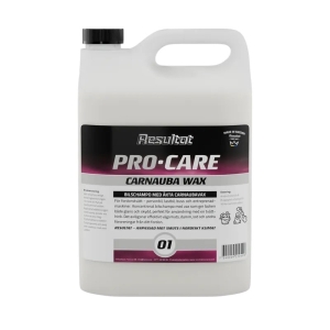 Resultat Bilschampo Carnauba Wax 5L