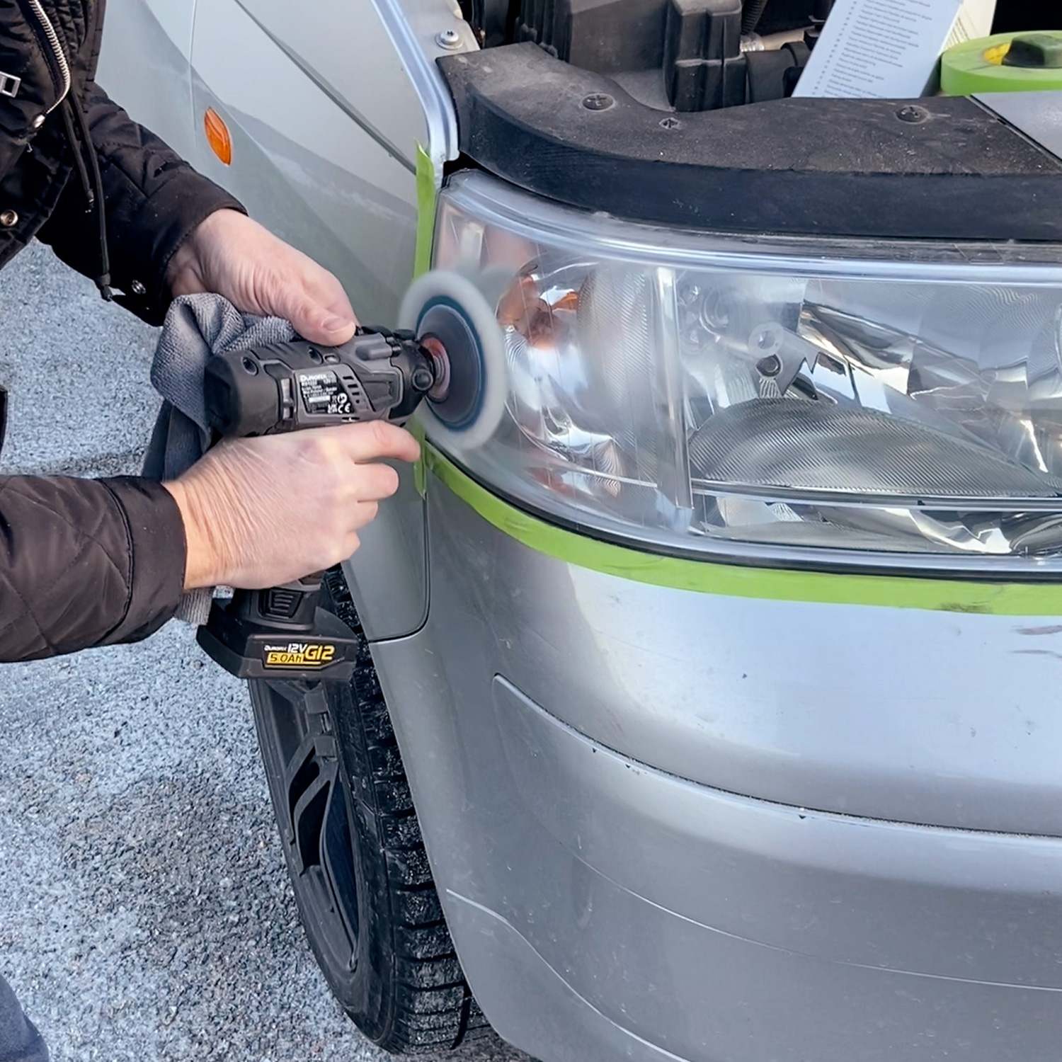 Lyktpolerkit Batteri