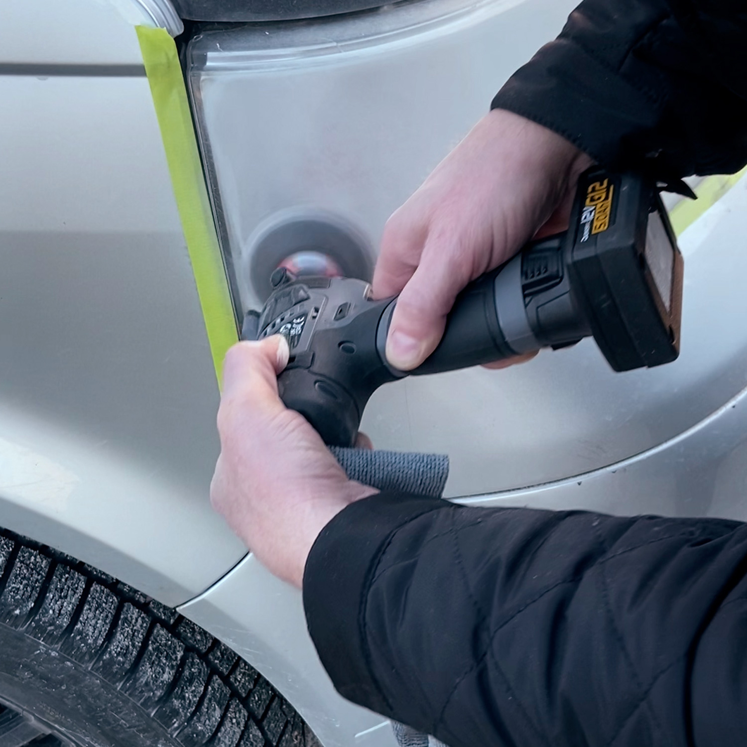 Lyktpolerkit Batteri