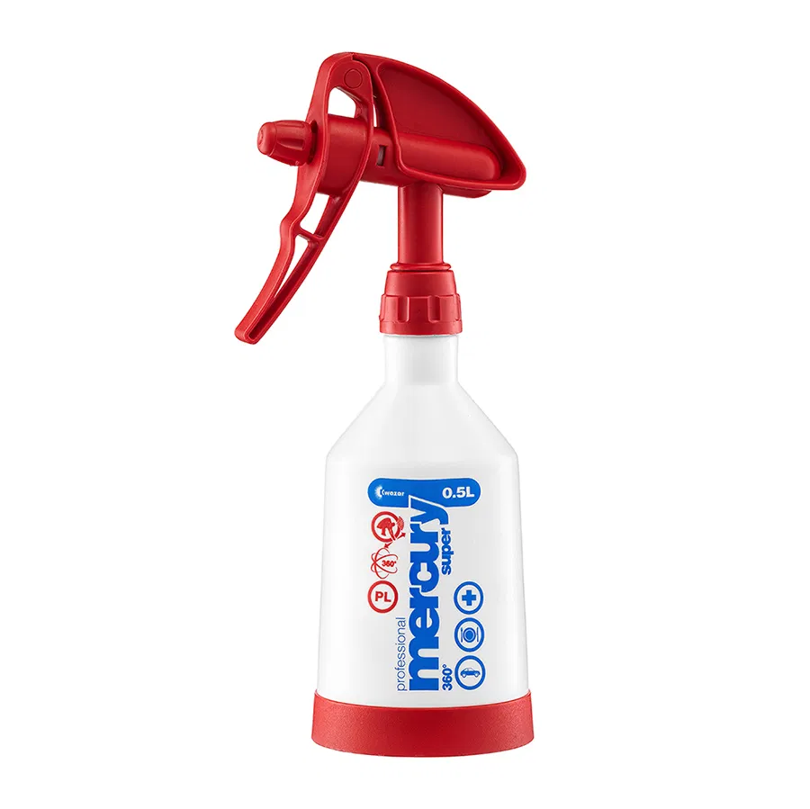 Sprayflaska Kwazar Mercury Super Pro+ Röd, 500 ml