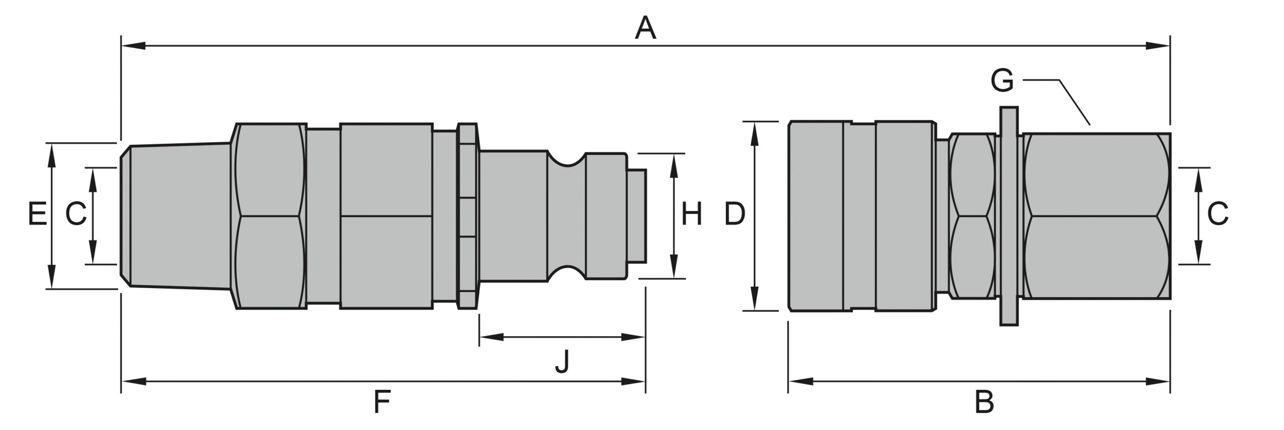 SNABBKOPPLING HONA 3/8"