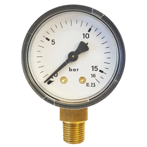 MANOMETER 1/8" 16 BAR 40MM NER