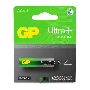 BATTERI GP AA/4-PACK BLISTER