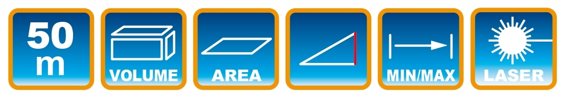 LASERAVSTÅND METER KM075